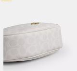  Túi Đeo Vai Coach Emily Shoulder Bag In Signature Canvas White Chalk CDX17 