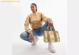  Túi Đeo Chéo Coach Smith Tote Bag 24 With Lemon Print CAR79 