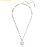  Dây Chuyền, Vòng Cổ Swarovski Stella Necklacestar, White, Rose Gold-Tone Plated 5645381 