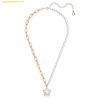  Dây Chuyền, Vòng Cổ Swarovski Stella Necklacestar, White, Rose Gold-Tone Plated 5645381 