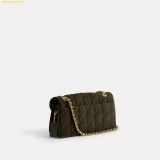  Túi Xách Coach Tabby Shoulder Bag 26 With Quilting Green CW620 