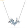 Dây Chuyền, Vòng Cổ Swarovski Idyllia Lilia necklace Butterfly, Blue, Rhodium plated 5662181