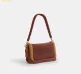 Túi Đeo Vai Coach Hadley Shoulder Bag Vintage Brown Multi CDL68 