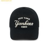  Mũ Lưỡi Trai MLB Varsity Lettering New York Yankees 3ACPL033N-50BKS Màu Đen 