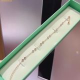  Lắc Tay Swarovski Remix Collection strand Round cut, White, 18K rose gold finish 5664055 