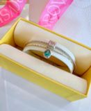  Vòng Tay, Lắc Tay Swarovski Stilla Bangle Mixed Cuts, Gold-Tone Plated 5662924 