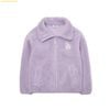  Áo Khoác Lông MLB Basic Stand-Neck Mega Logo Soft Dumble Fleece Jumper LA (L.Lavender) 3AJPF3016-07LDL Tím 