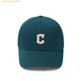  Mũ Lưỡi Trai MLB Premium Basic Small Logo Structure Ball Cap CLE (D.Green) 3ACPB094N-45GND Xanh 