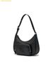  Túi Đeo Vai MLB Basic Vintage Logo Hobo Bag New York Yankees 3ABQV026N-50BKS 