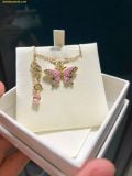  Dây Chuyền, Vòng Cổ Swarovski Idyllia Pendant Butterfly, SKU 5658857 