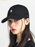  Mũ Lưỡi Trai MLB Nanologo Unstructured Ball Cap NY (Black) 3ACPB045N-50BKS 