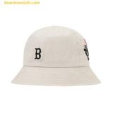  Mũ Bucket MLB Unisex Mega Bear Dome Hat Boston Red Sox 32CPHF111-43B Xám 