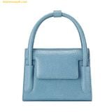  Túi Đeo Chéo Find Kapoor Marty Bag 18 Lizard Brown Sky Blue 