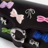  Túi Đeo Vai Coach Tabby Shoulder Bag 20 With Bows CY140 Màu Đen 