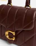  Túi Xách Coach Tabby Top Handle Bag With Quilting CCC12 