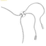  Vòng Tay, Lắc Tay SWAROVSKI Matrix Tennis bracelet Mixed round cuts, Blue, Rhodium plated 5725854 