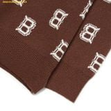  Áo Sweater Len MLB Classic Monogram Overfit Sweater Pullover B (D.Brown) 3AKPM0126-43BRD Nâu 