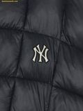  Áo Khoác Phao MLB Lightweight Curve Padding New York Yankees 3APDB0356-50BKS Có Mũ 