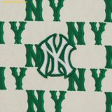  Áo Polo MLB Women's Classic Monogram Allover Pattern Carat NY (Neon Green) 3FPQM0233-50GNN 