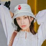  Mũ Bucket MLB Heart Bucket Hat Boston Red Sox Ivory - SKU: 3AHTH013N-50IVS 