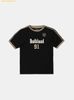 Áo Bad Blood Vintage Club Jersey Ringer T-Shirt - Black w-tee25-107