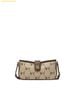  Túi Đeo Chéo MLB Monogram JQD Mini Crossbody Bag New York Yankees Beige 7ACRM096N-50BGS 