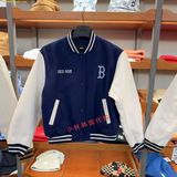  Áo Khoác Bóng Chày MLB Varsity Boston Red Sox 3FJP99901-43NYS Màu Navy 