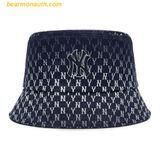 Mũ Bucket MLB Monogram Gradient Bucket Hat New York Yankees - 3AHTM031N-50NYD 