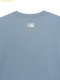  Áo Phông MLB Basic Small Logo Semi-Oversized Short Sleeve T-shirt LA Dodgers L.Sky Blue 3ATSB8063-07SBL 