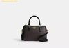 Túi Trống Coach Rowan Satchel Bag In Signature Canvas Màu Đen Logo CV961