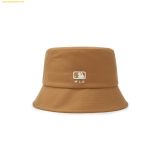  Mũ Bucket MLB Varsity Boucle Cursive Bucket Hat Boston Red Sox 3AHTV034N-43CAS Camel 