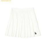  Chân Váy Xếp Ly MLB Women's Sporty Varsity Pleated Skirt LA (Cream) 3FSKV0143-07CRS 