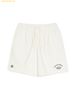  Quần Short MLB Basic Lettering Logo Knee-length Shorts NY (Cream) 3ASPB0953-50CRS 