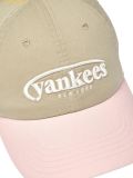  Mũ Lưỡi Trai MLB Jelly Color Block Unstructured Ball Cap NY (Beige) - 3ACPV325N-50BGS 