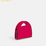  Túi Đeo Chéo Mini Coach Top Handle Card Case CT879, Hồng 