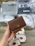  Ví Coach Card Holder Wallet In Signature Canvas CZ034 