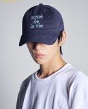  Mũ Lưỡi Trai ADLV Cotton Napping 3D Embo Ball Cap Navy 