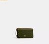 Ví Coach Double Zip Wallet In Signature Canvas CX161 - Olive