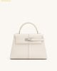  Túi Xách JW PEI Elise Large Top Handle Bag 28 - White 