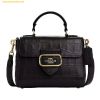 Túi Đeo Vai Coach Morgan Top Handle Satchel CN747 Màu Đen