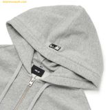  Áo Hoodie Zip MLB Basic Mega Logo Hoodie B (Melange Grey) 3ATRB0224-43MGS 