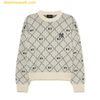 Áo Sweat MLB Monogram New York Yankees 3FKPM0134-50CRD - Trắng