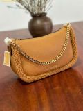  Túi Đeo Vai Michael Kors Carmela Crossbody Pochette Medium Brown 