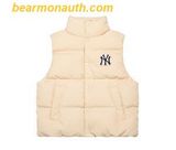  Áo Ghile MLB Varsity Padded Vest NY (L.Sand) 3ADVV0136-50SAL 