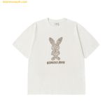  Áo Phông ADLV Stripe Rabbit Short Sleeve T-Shirt Trắng 
