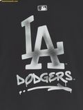  Áo Phông MLB LA Dodgers Basic Street Logo Overfit Short Sleeve T-Shirt 3ATSB5153-07CGS 