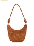 Túi Đeo Vai Guess Adelasia Top Zip Shoulder Bag Brown 