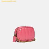  Túi Đeo Chéo Quilties Coach Camera Bag C4814 Pink 