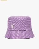 Mũ Bucket MLB Bucket Classic Monogram 3AHTH201N-50LDD Tím 