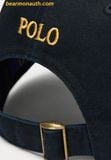  Mũ Lưỡi Trai Polo Ralph Lauren The Iconic Cotton Chino Ball Cap 59 Black Gold 
